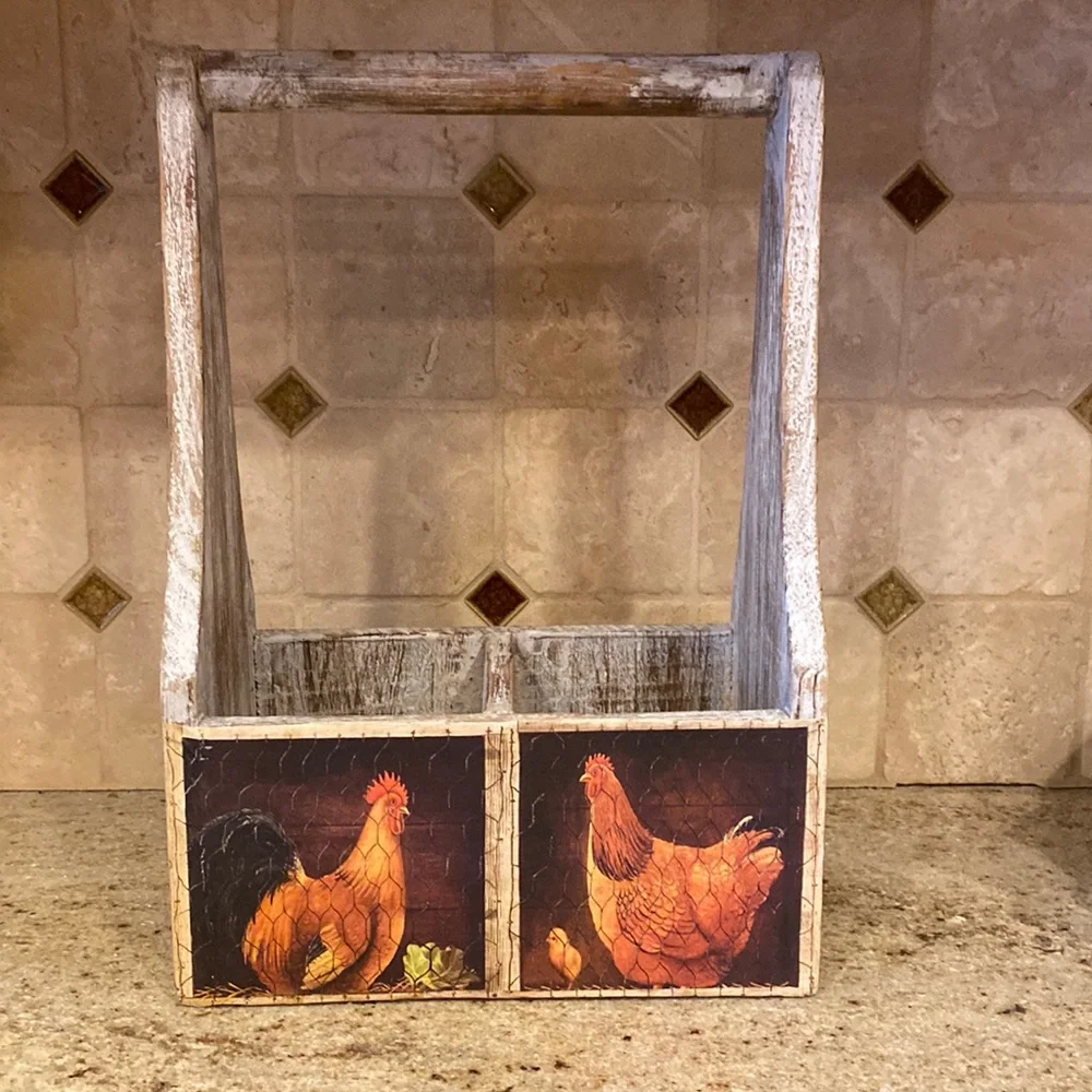 Wooden Basket - Picture 1 of 2